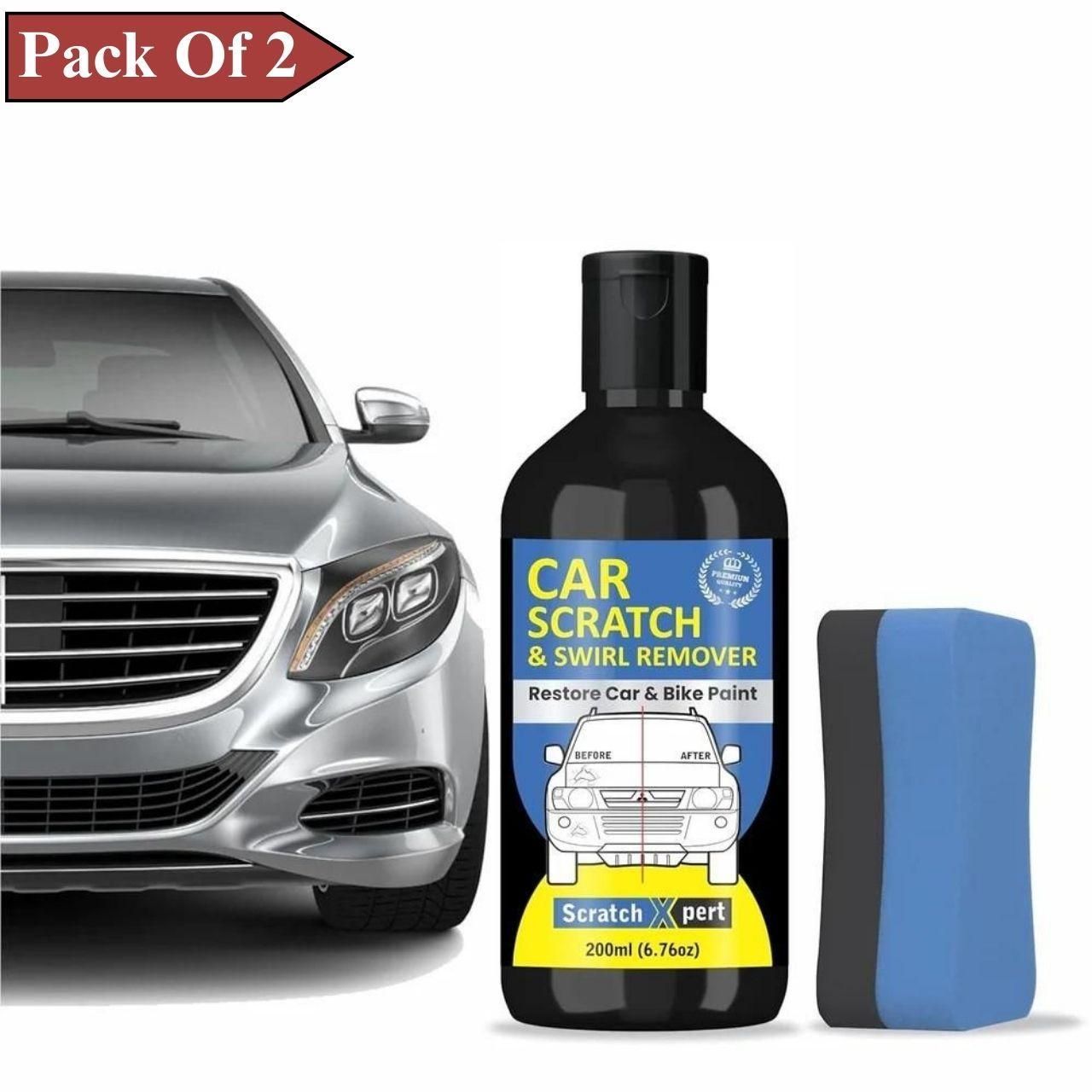 Car Scratch Removal Kit 200ML(Pack Of 2)