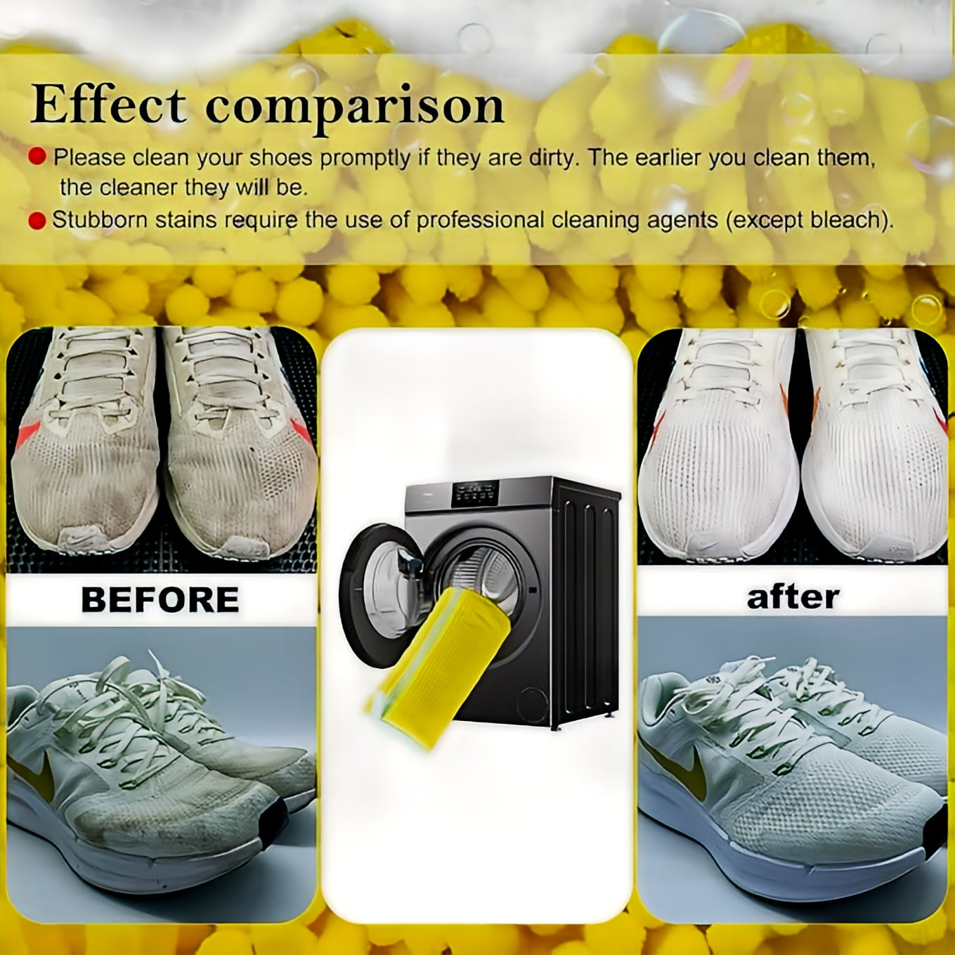 Shoe Washing Machine Bag