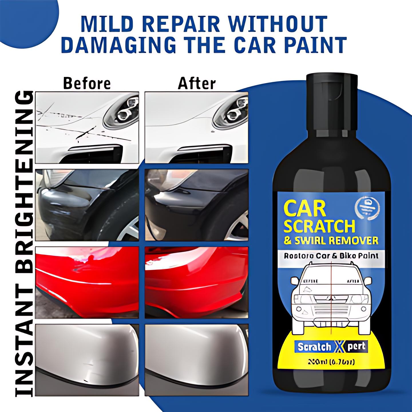 Car Scratch Removal Kit 200ML(Pack Of 2)