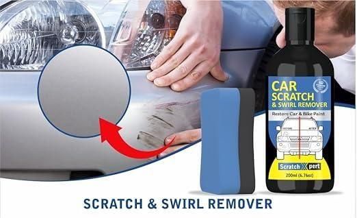 Car Scratch Removal Kit 200ML(Pack Of 2)